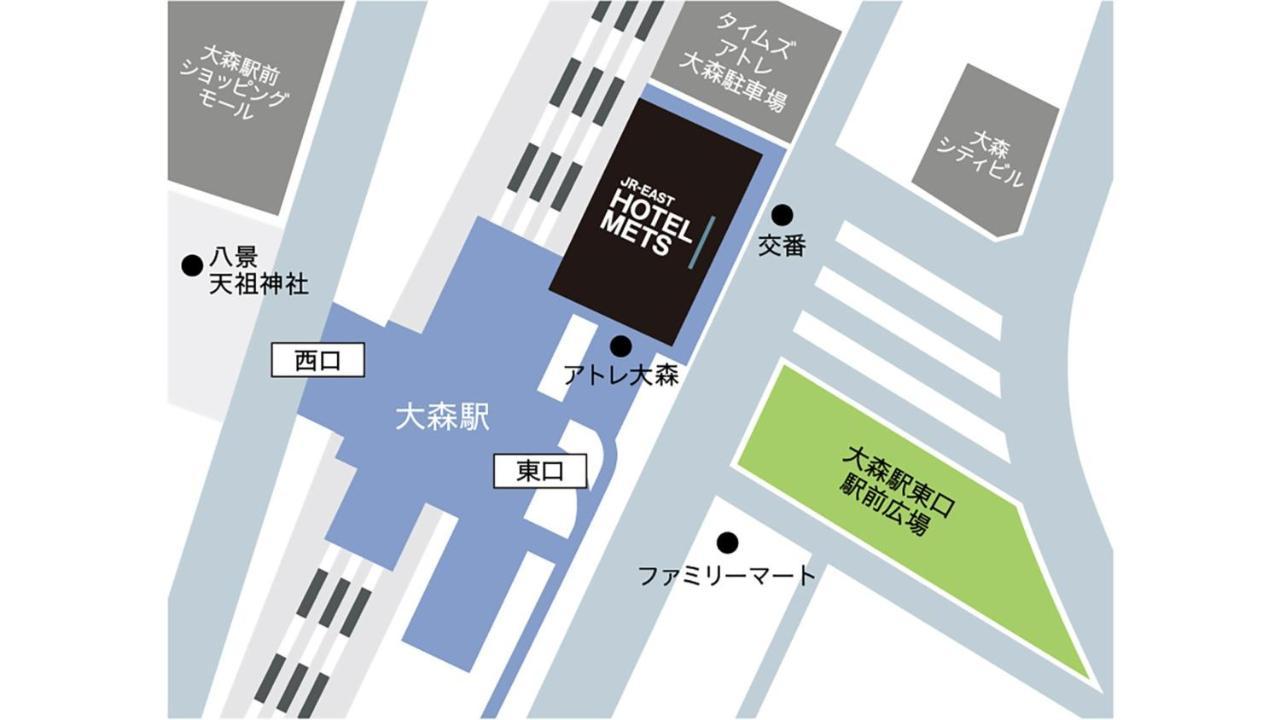 Jr-East Hotel Mets Omori Tokyo Exterior photo